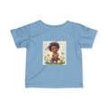 African American Baby Bunny Easter Eggs Infant Shirt