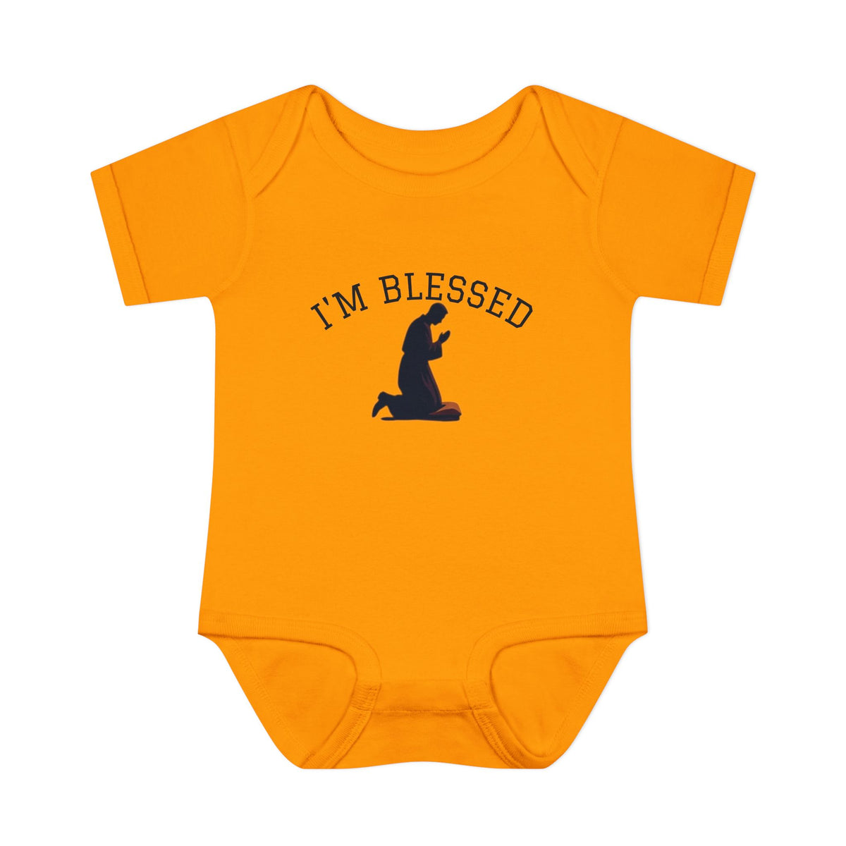 Praying Silhouette Infant Bodysuit | Baby Onesie