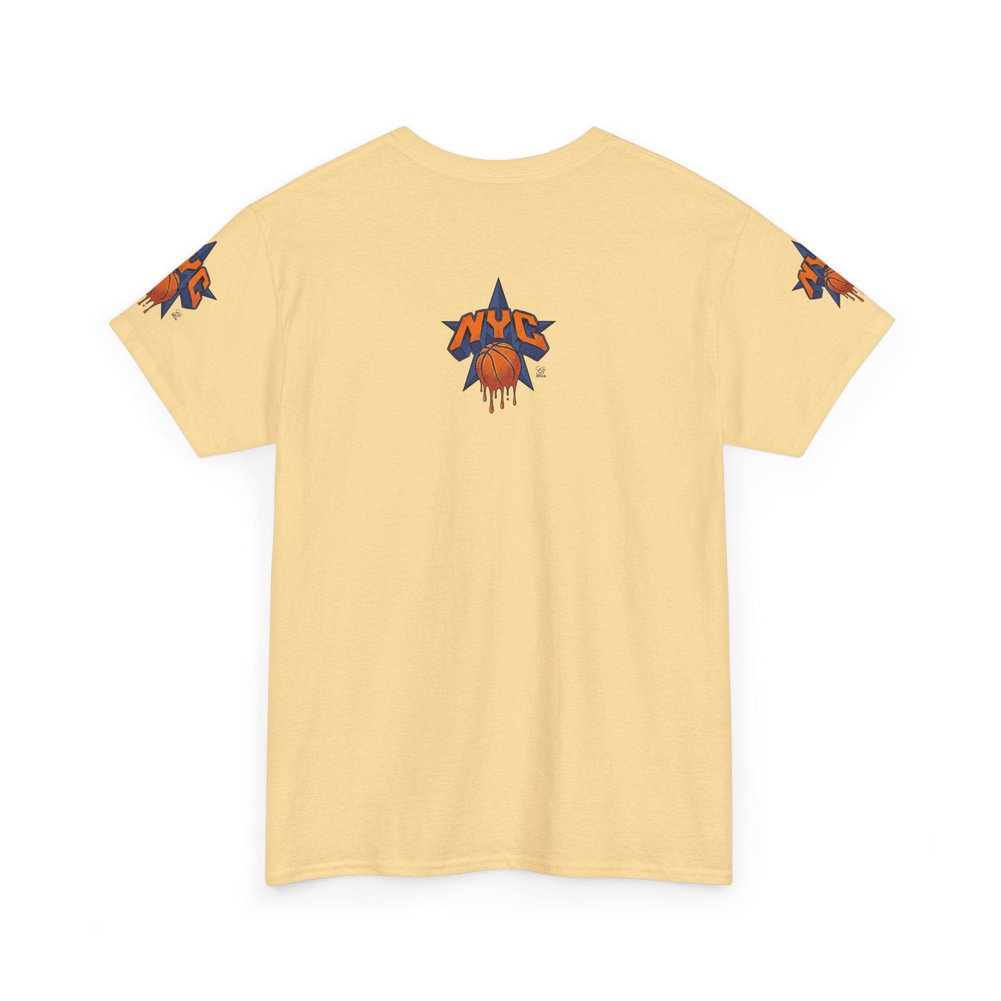 NYC Dripping Basketball Star Tee | Sports City Graphic Shirt by GT Artland