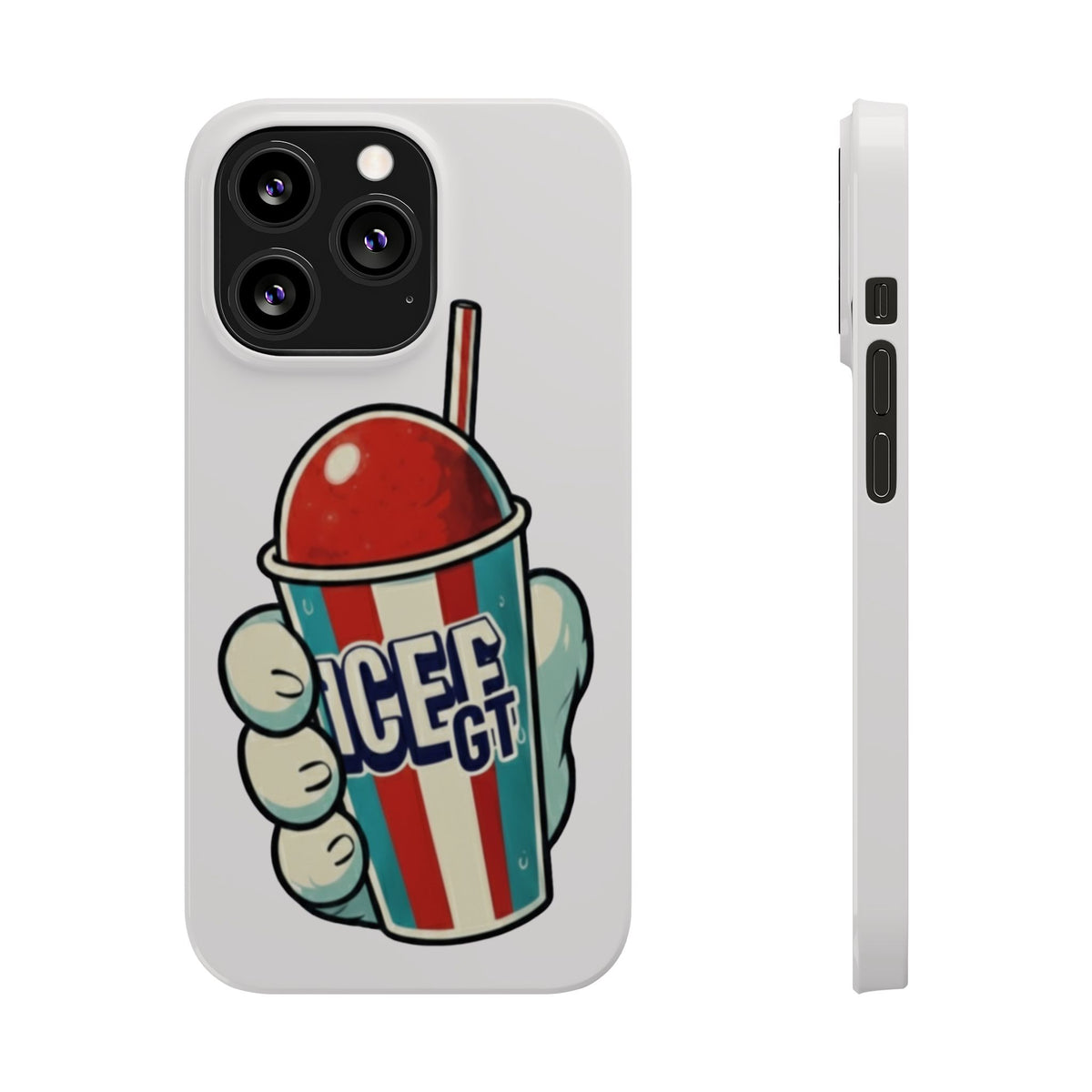 ICEE Slush Cup Slim Phone Case | Red White Blue Slushie