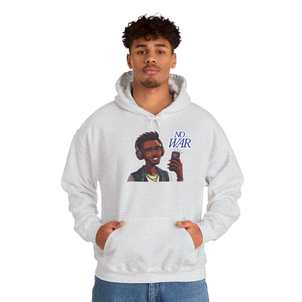 No War Unisex Heavy Blend Hoodie -Sweatshirt