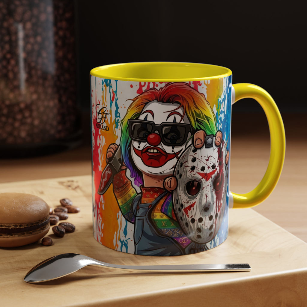 Rainbow Slasher Color Drip Designer GT Soldier Edition | Accent Coffee Mug 11oz 15oz