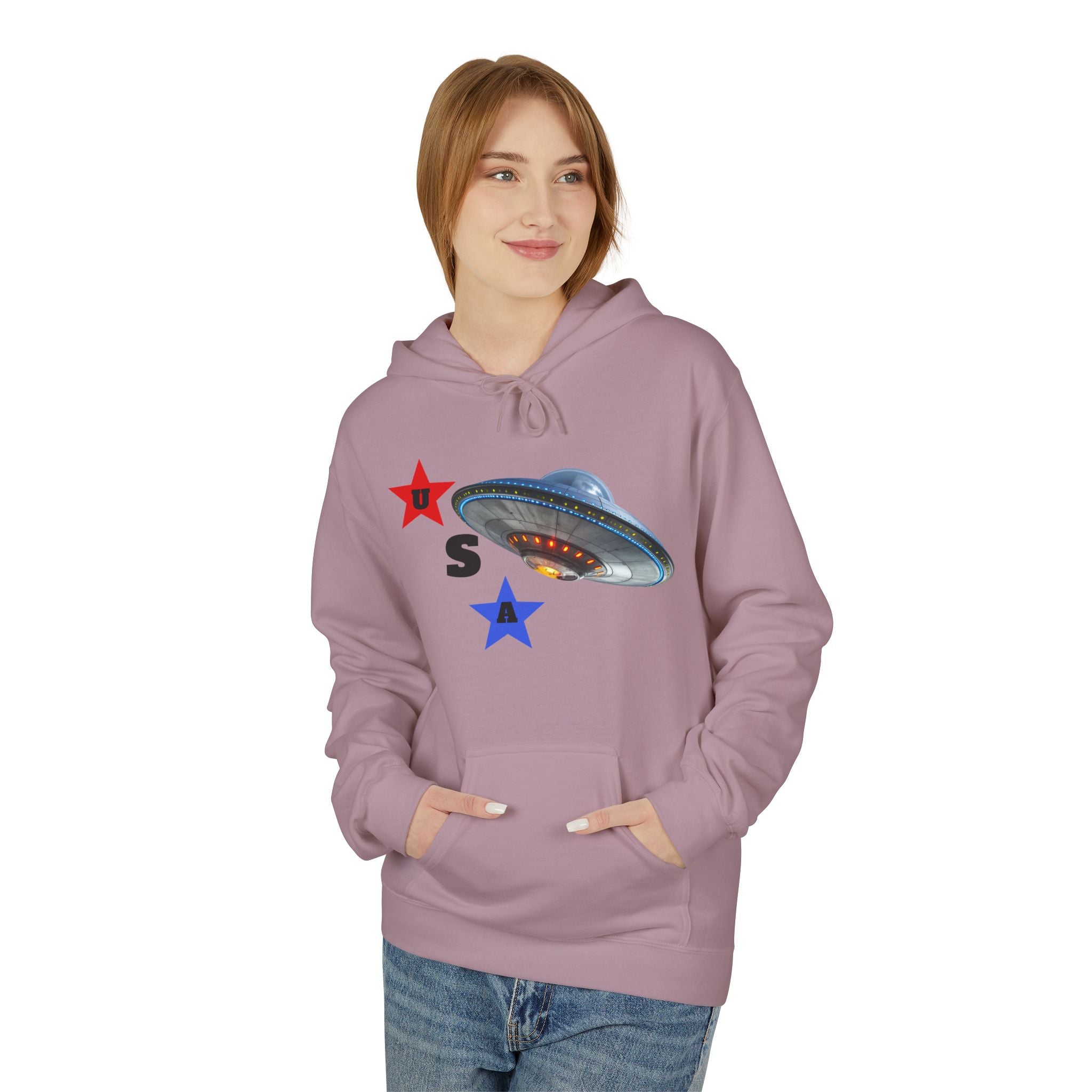 UFO Unisex Spaceship Hoodie