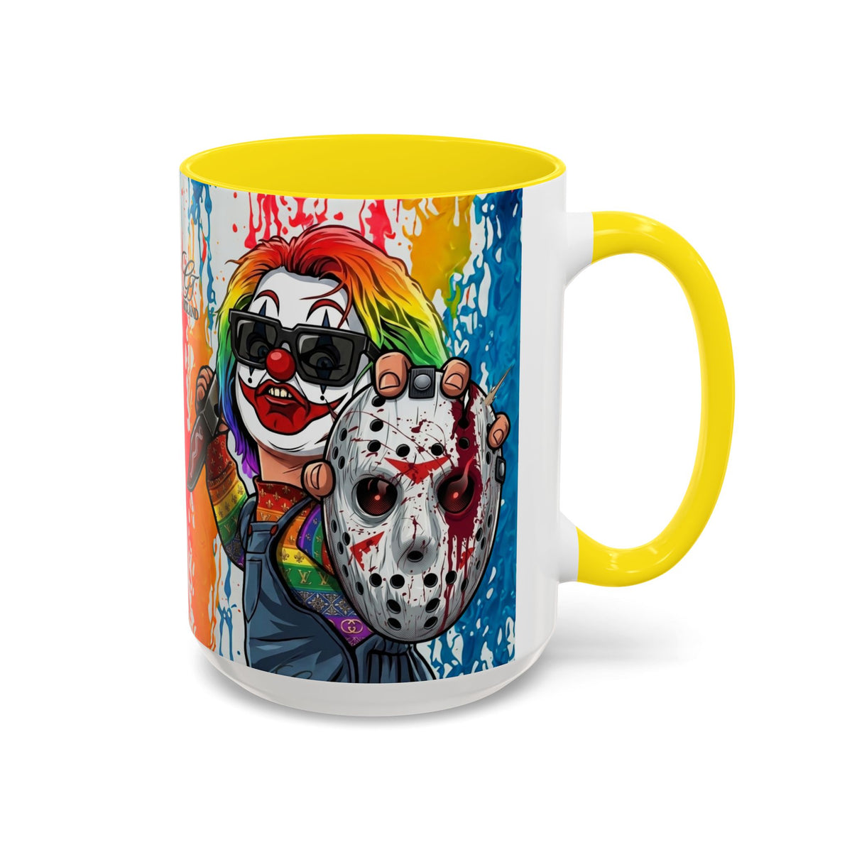 Rainbow Slasher Color Drip Designer GT Soldier Edition | Accent Coffee Mug 11oz 15oz