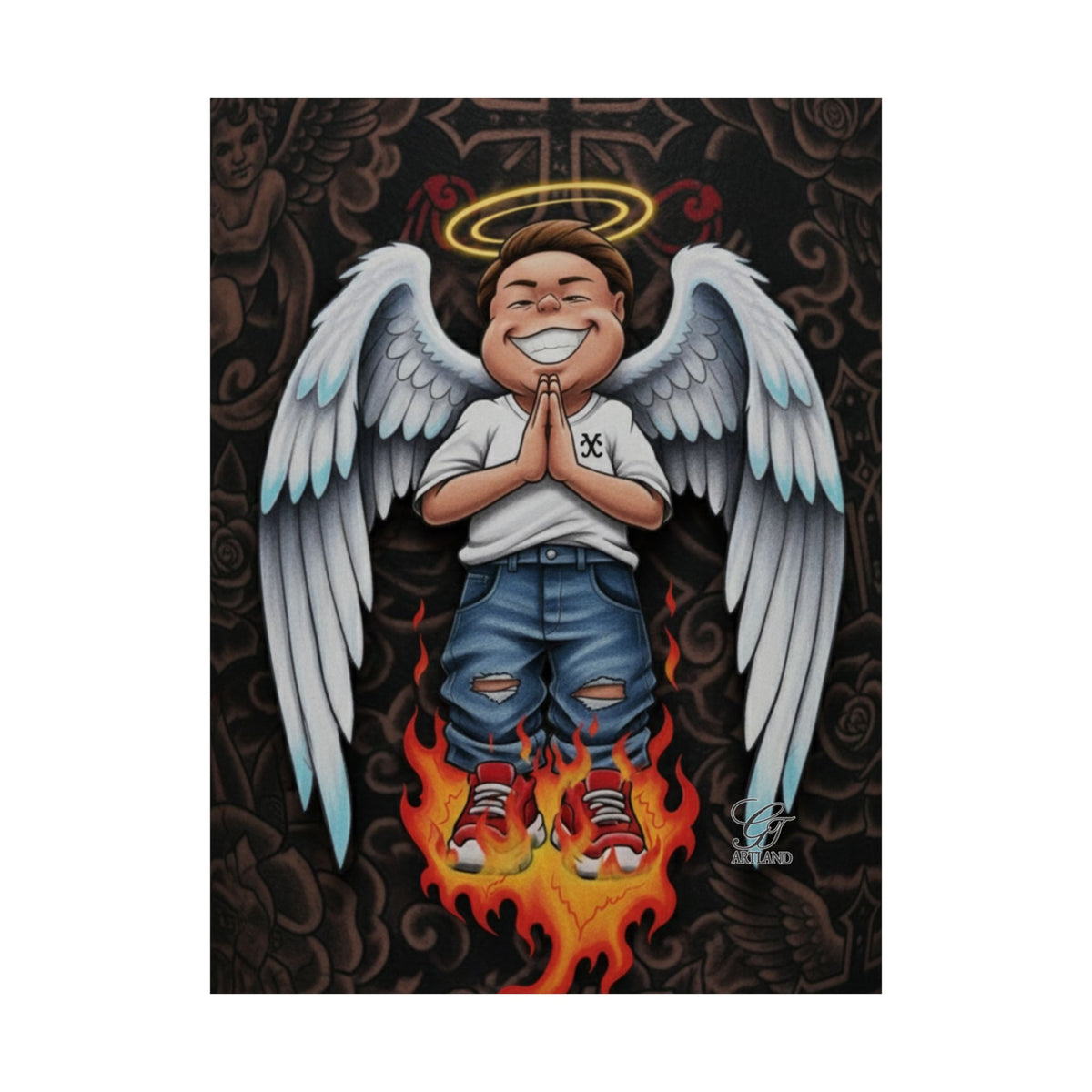 Ebony Angel Poster