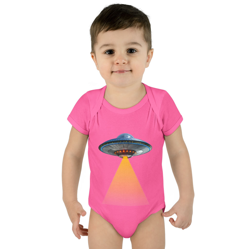 UFO Infant Bodysuit | Cute Alien Spaceship Baby Onesie
