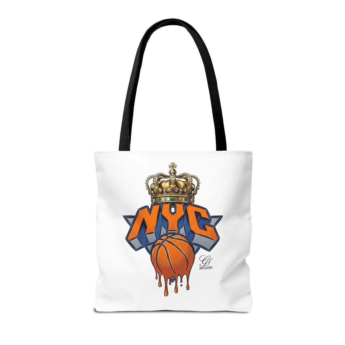 NYC Crown Basketball tote bag | Streetwear City Sports design