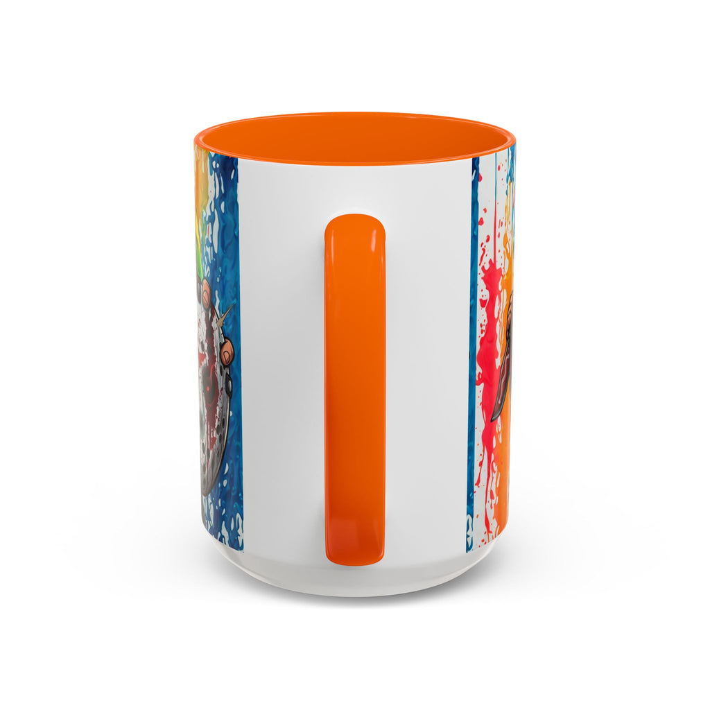 Rainbow Slasher Color Drip Designer GT Soldier Edition | Accent Coffee Mug 11oz 15oz