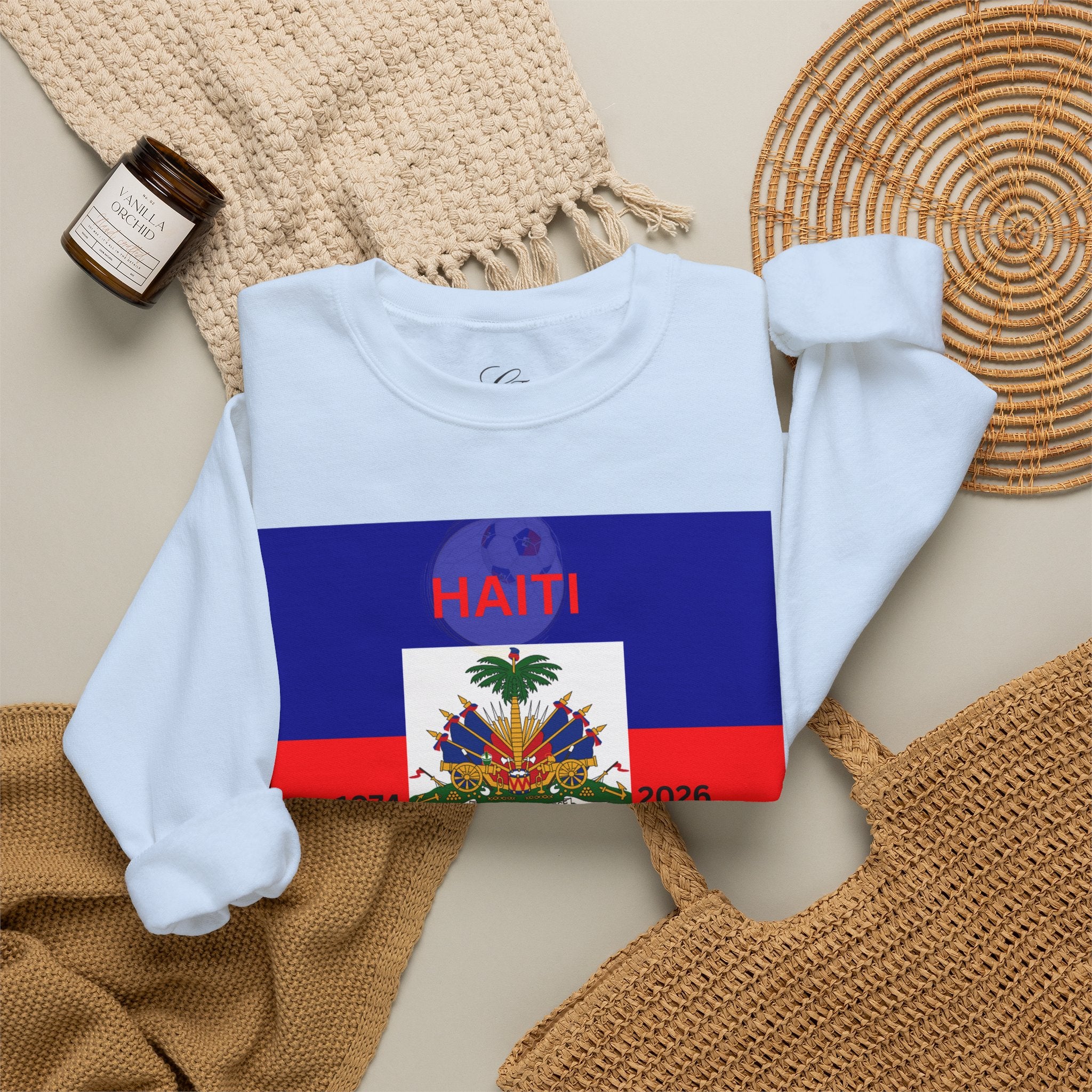 International Soccer Multicoloured Sweatshirt with Sleeve Numbers