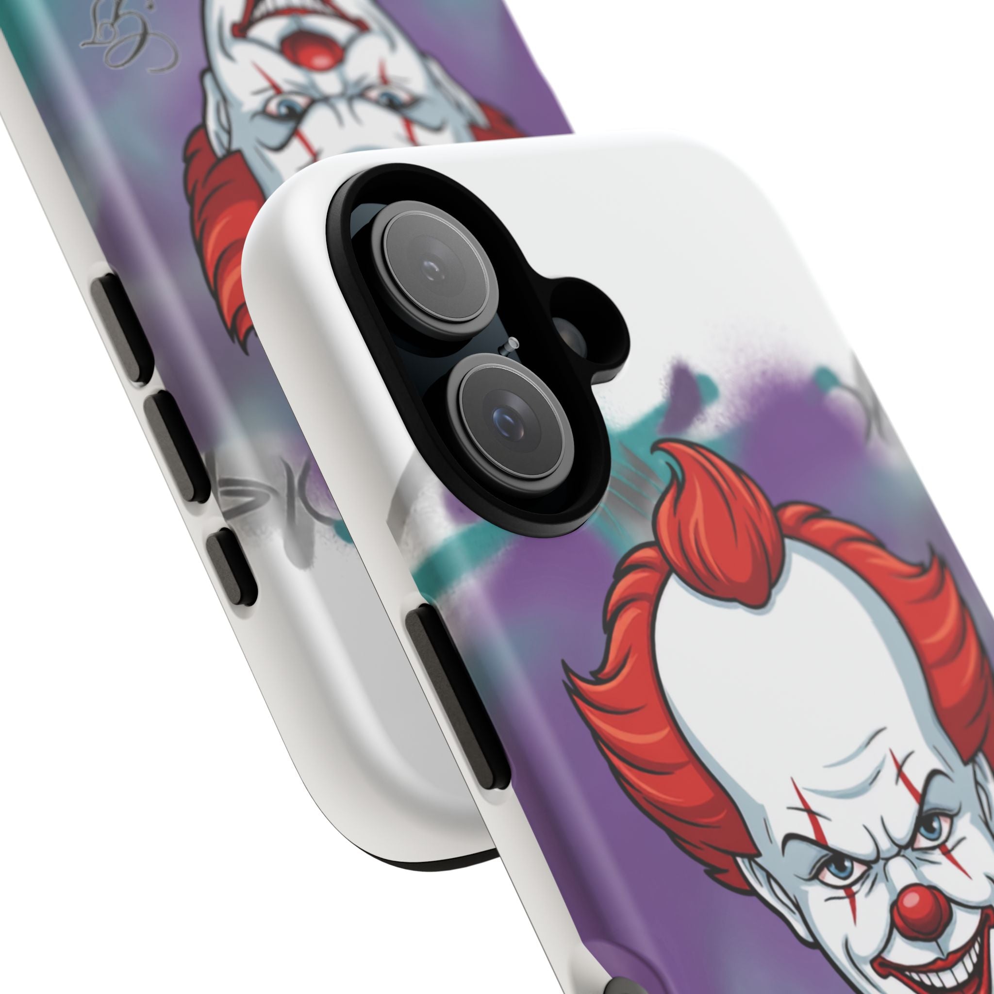 Scary Clown Phone Case | Tough iPhone Case, Horror by GT Artland