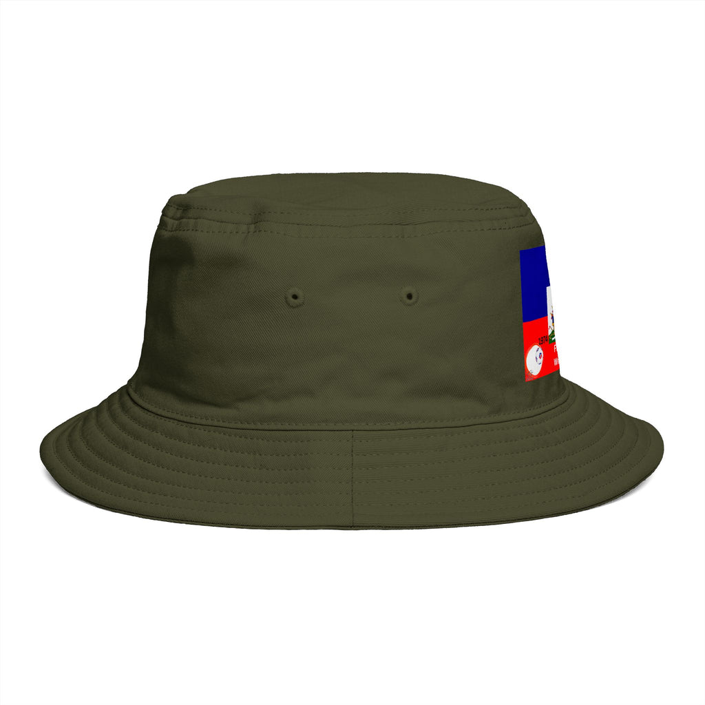 Bucket Hat- Haitian Soccer - World Cup