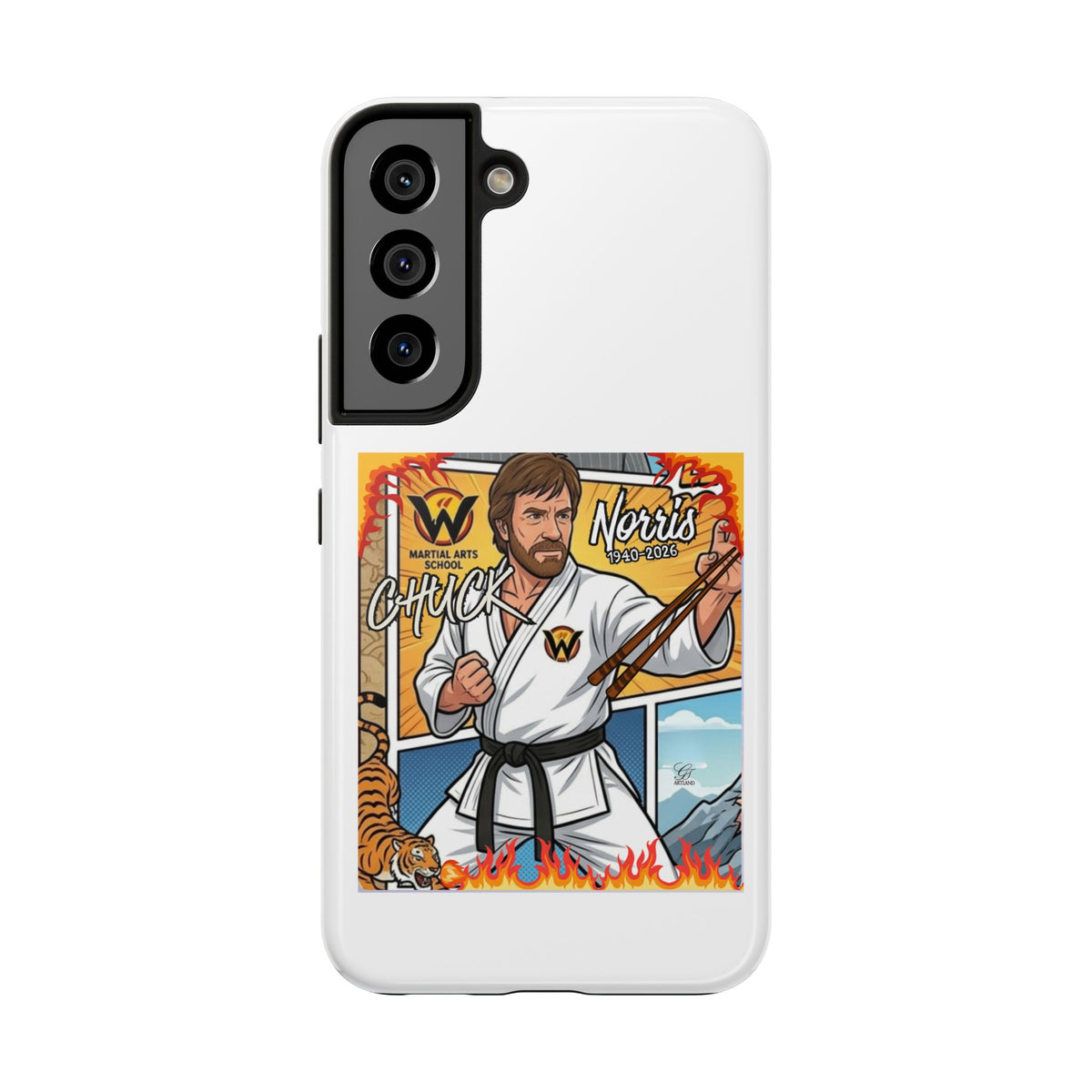Chuck Norris Karate Tough Phone Case