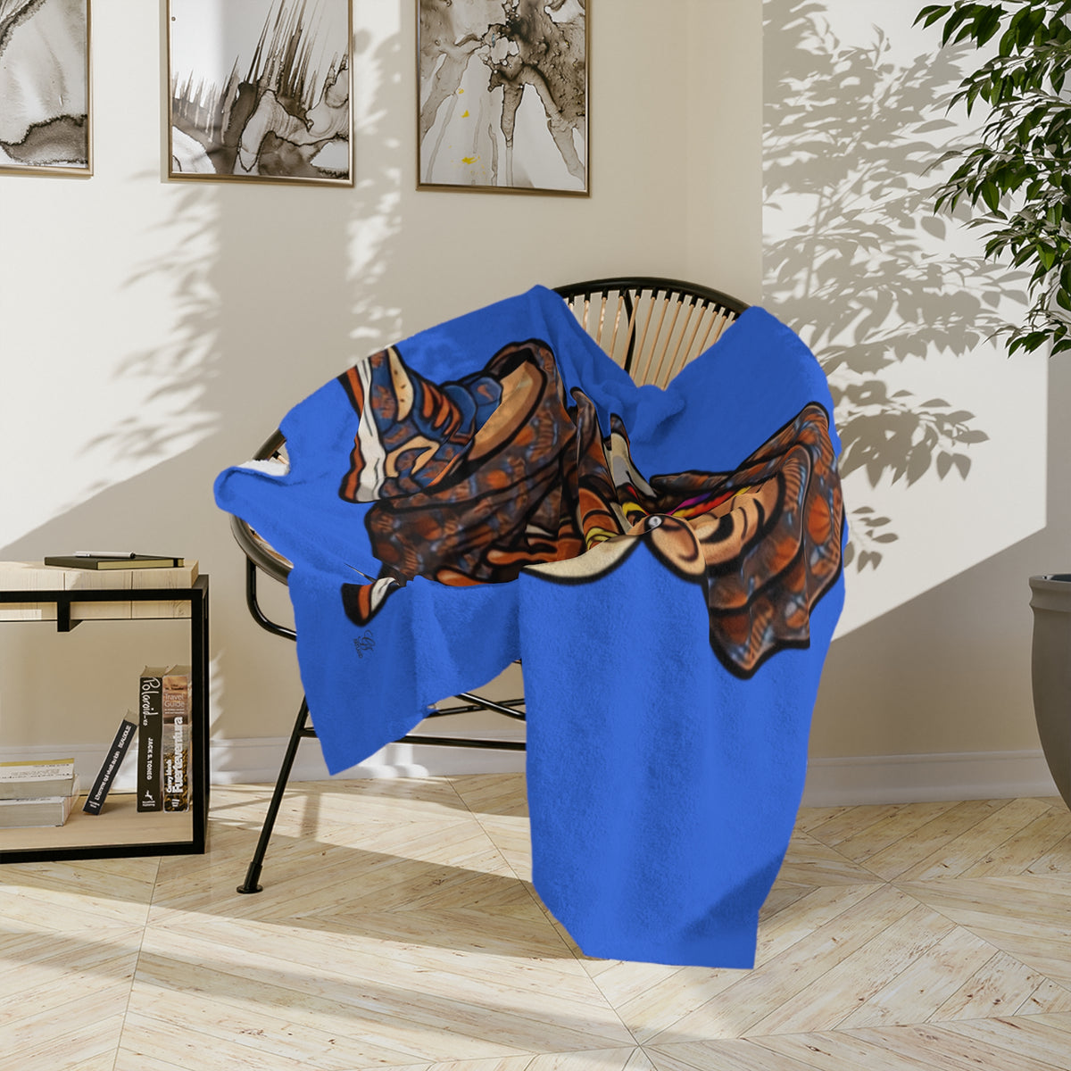 Urban NY Urban Anime Velveteen Blanket |  Design by GT Artland