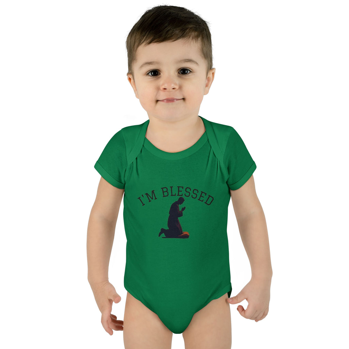 Praying Silhouette Infant Bodysuit | Baby Onesie