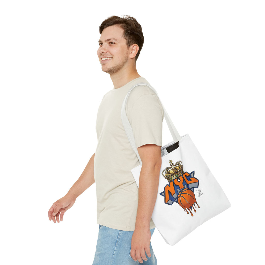 NYC Crown Basketball tote bag | Streetwear City Sports design