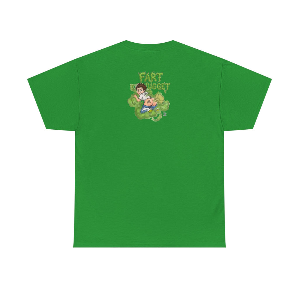 Fart Nugget graphic tee | Funny cartoon kid fart illustration T-Shirt