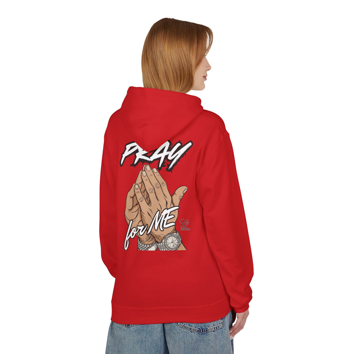 Praying Hands Pray For Me Hoodie | Religious Faith Streetwear
