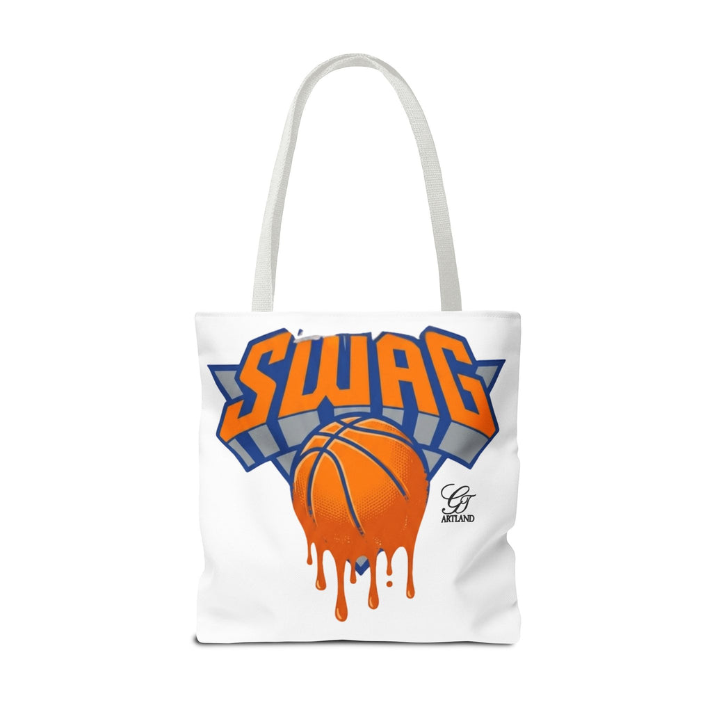 Swag Dripping Basketball tote bag | Sports Graphic Tote by GT Artland