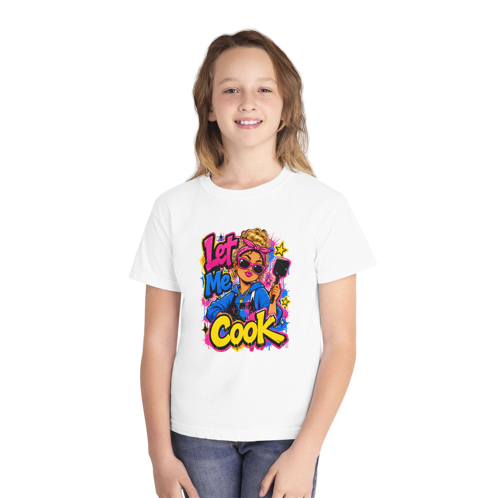 Let Me Cook Chef Girl Youth T-Shirt