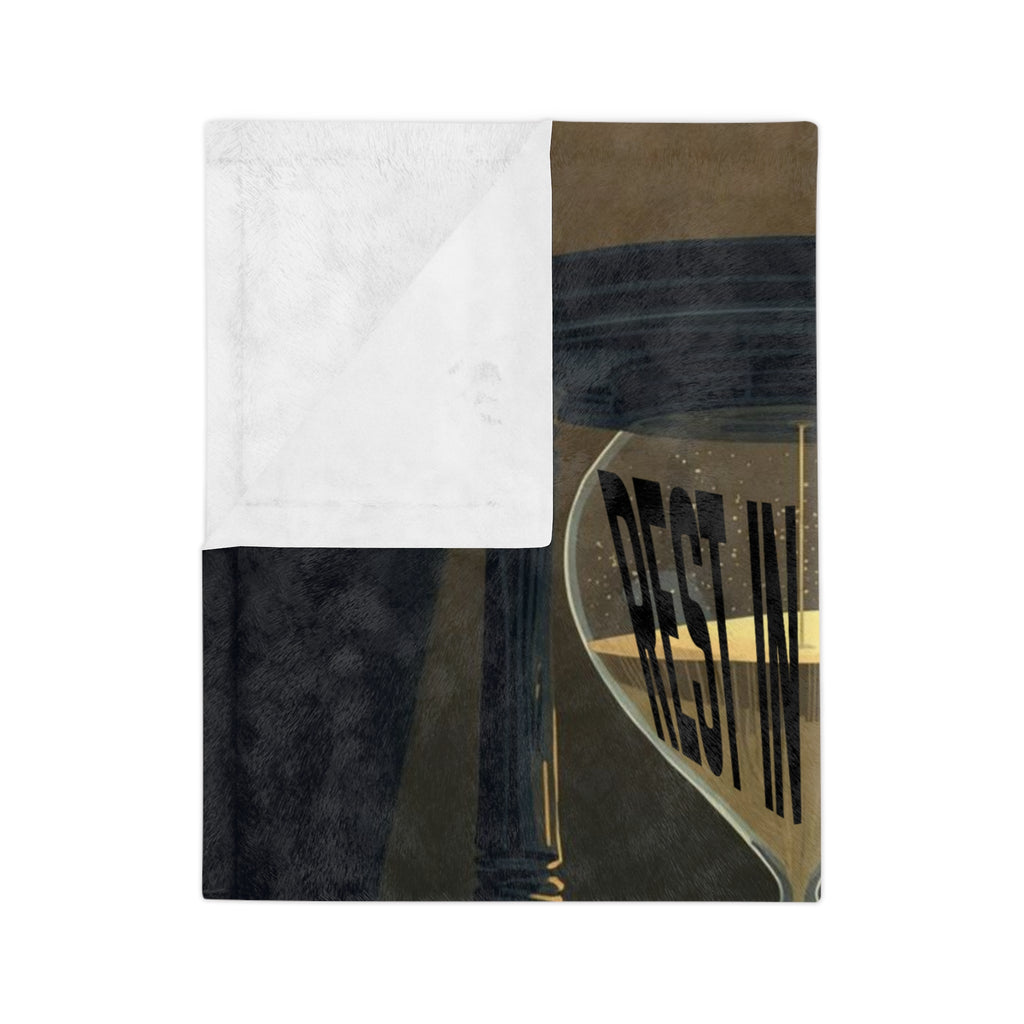 Patrick Muldoon Hourglass Velveteen Microfiber Blanket | -Souvenir