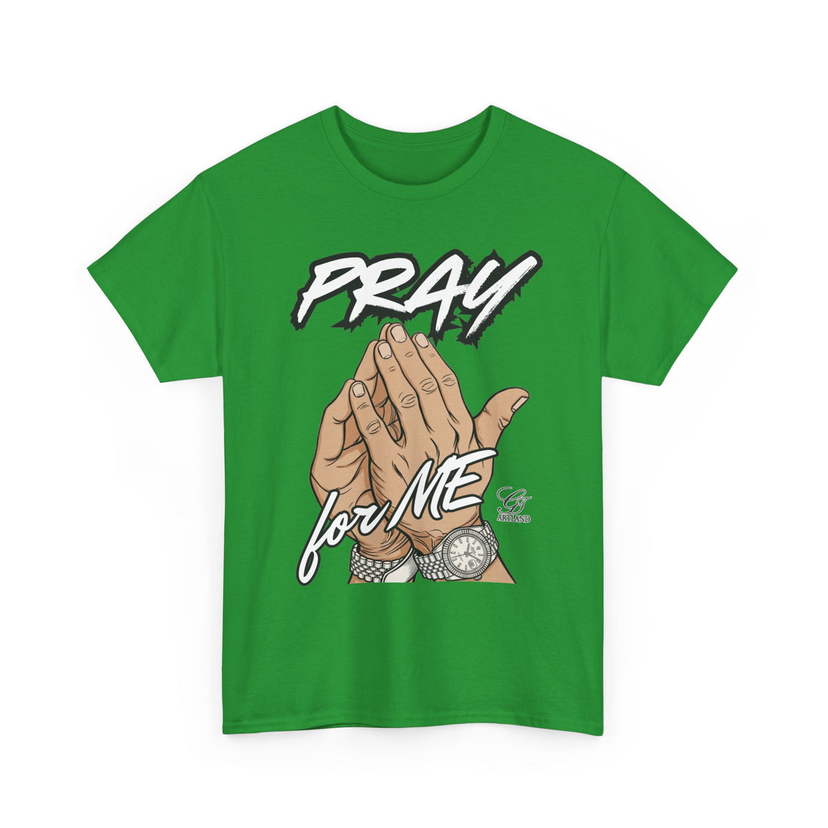 Pray For Me Urban Designer Swag T Shirt by GT Artland