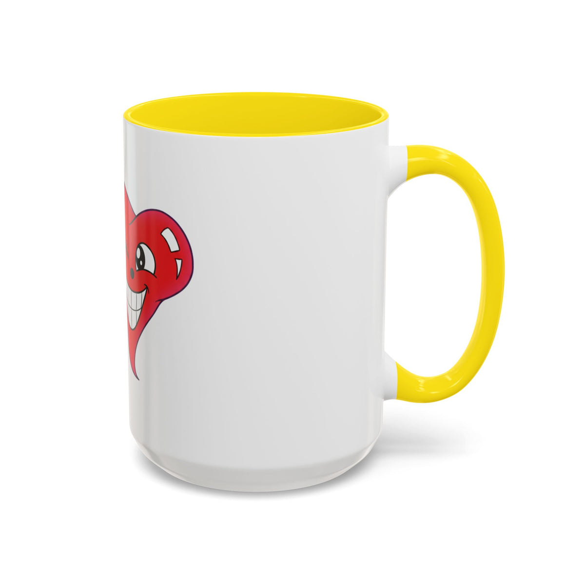 Winking Heart Graphic Mug | Accent Coffee Mug 11oz 15oz