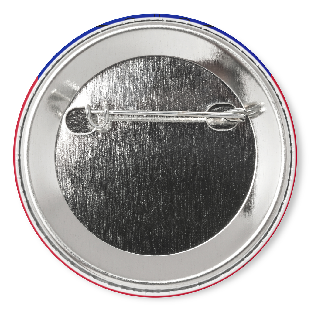 Haitian Pride Designer Button Pin by GT Artland