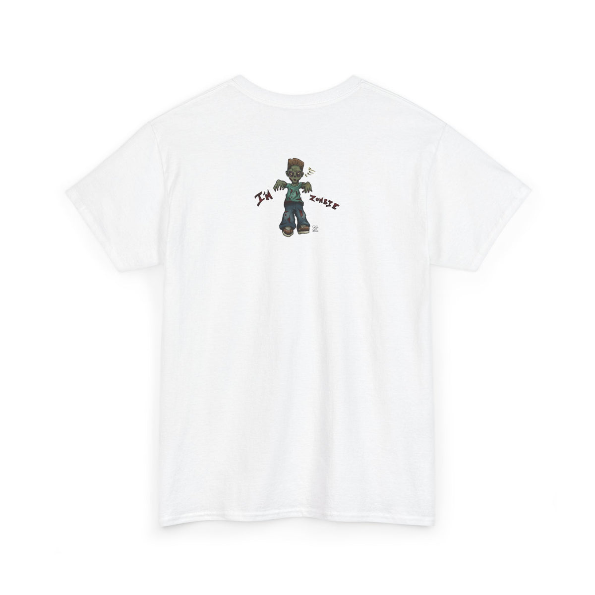 Cartoon Zombie Kid T-Shirt | I'm a Zombie, Halloween Tee by GT Artland
