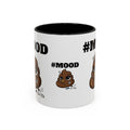 #MOOD Poop Emoji Accent Coffee Mug — Funny 11/15oz Novelty Mug by GT Artland
