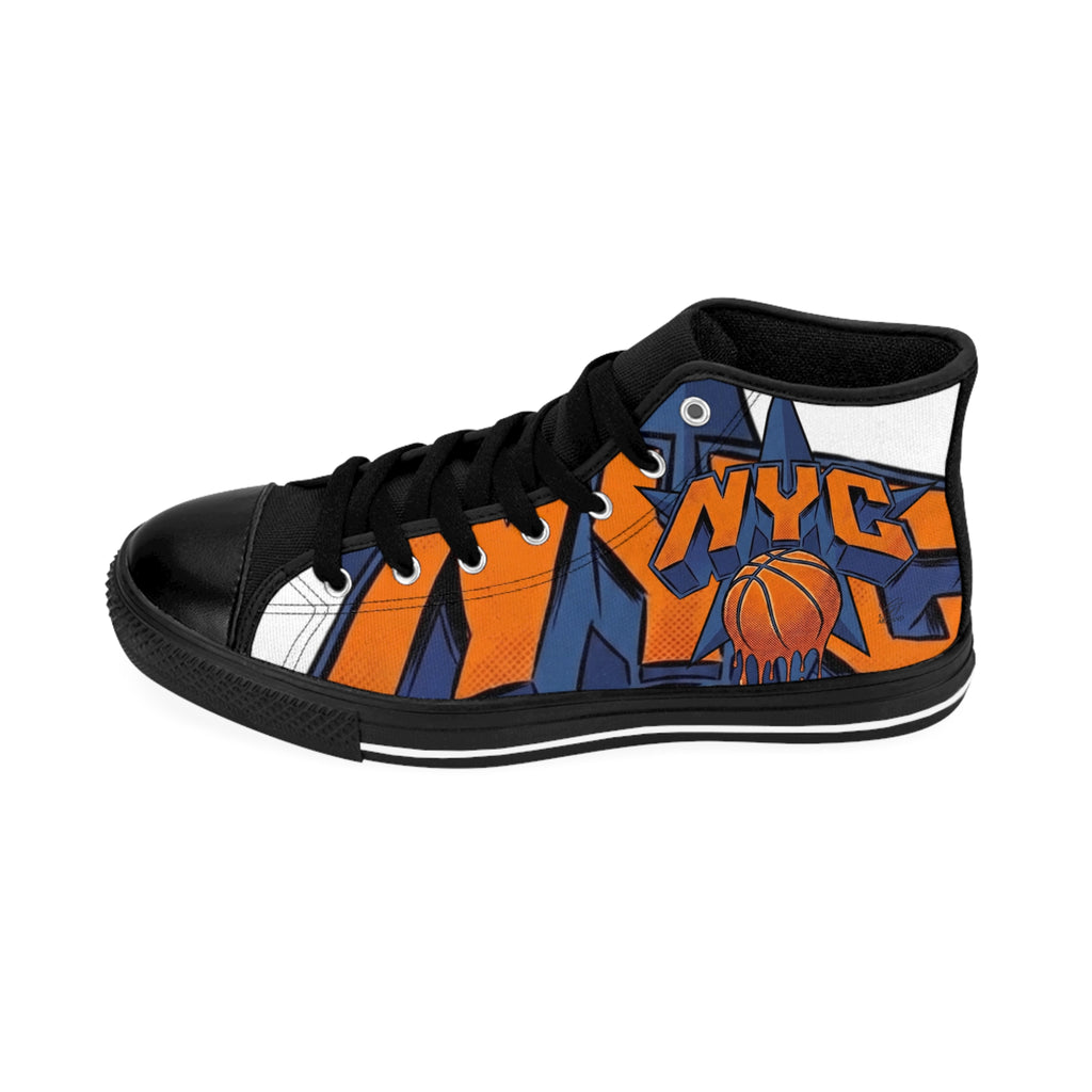 NYC Basketball Graffiti Sneakers