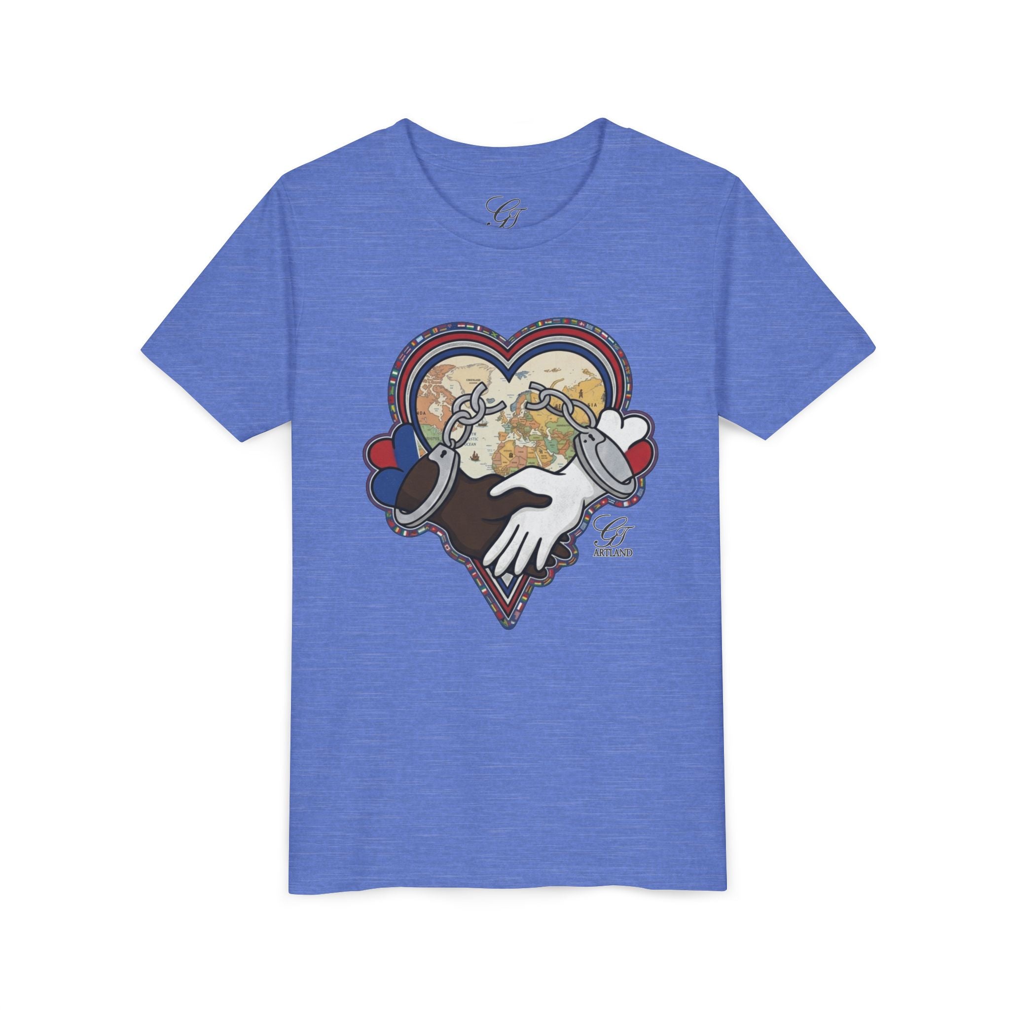 Heart Hands Graphic Tee | Youth Short Sleeve Tee by GT Artland