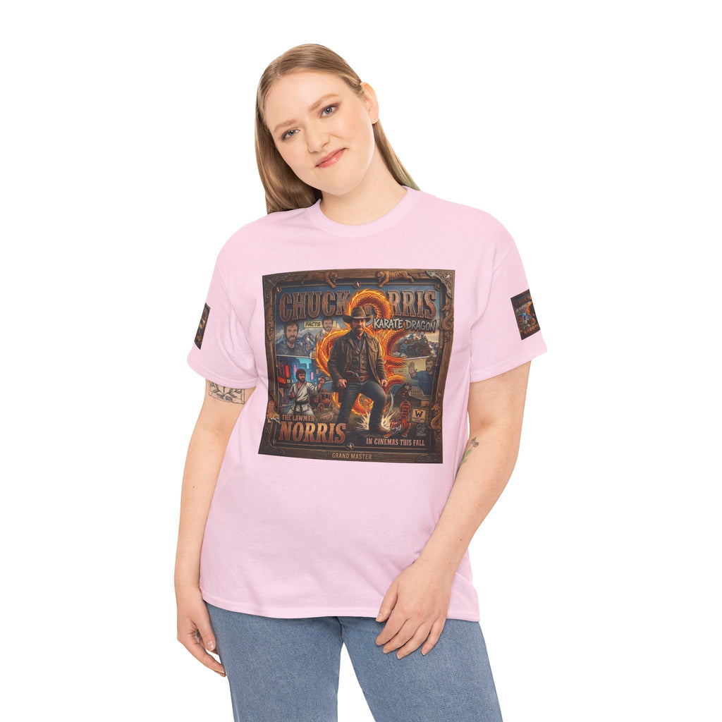 Retro Action Movie Poster T-Shirt | Vintage Fighter Hero Tee