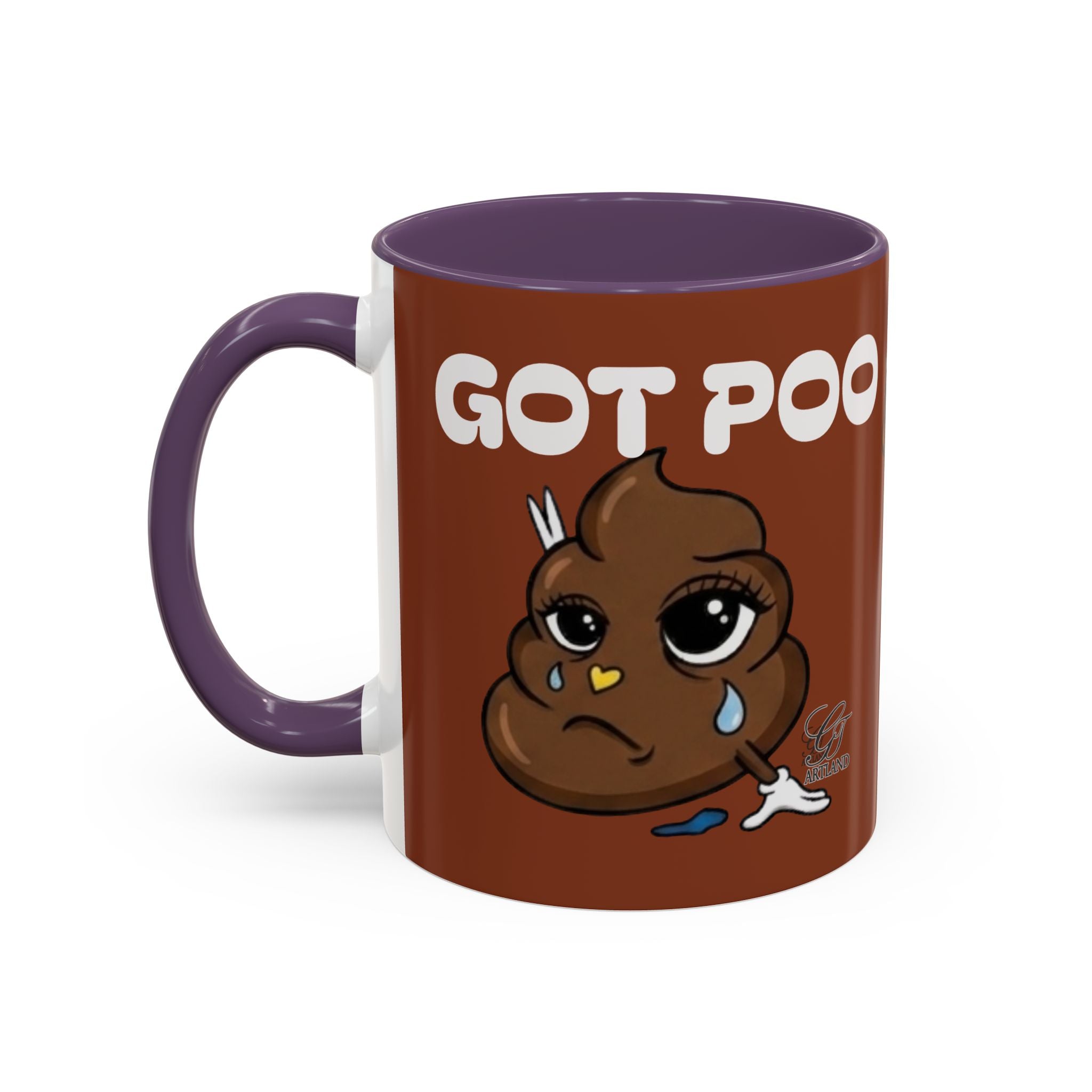 Coffee Mug — 'Got Poo' Funny Poop Coffee Mug, Humor Gift for Friends & Gag Occasions by GT Artland