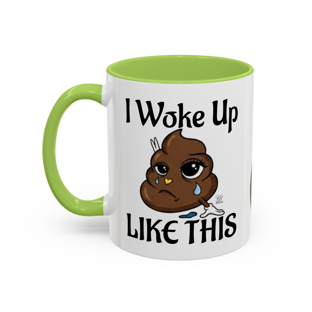Sad Poop Emoji Coffee Mug – Funny Cute Collectors Novelty Accent Mug (11/15oz) by GT Artland