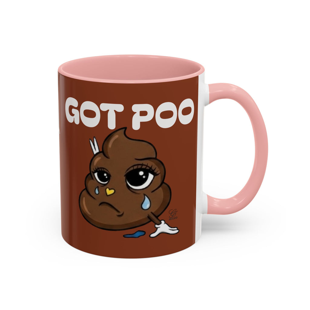 Coffee Mug — 'Got Poo' Funny Poop Coffee Mug, Humor Gift for Friends & Gag Occasions by GT Artland