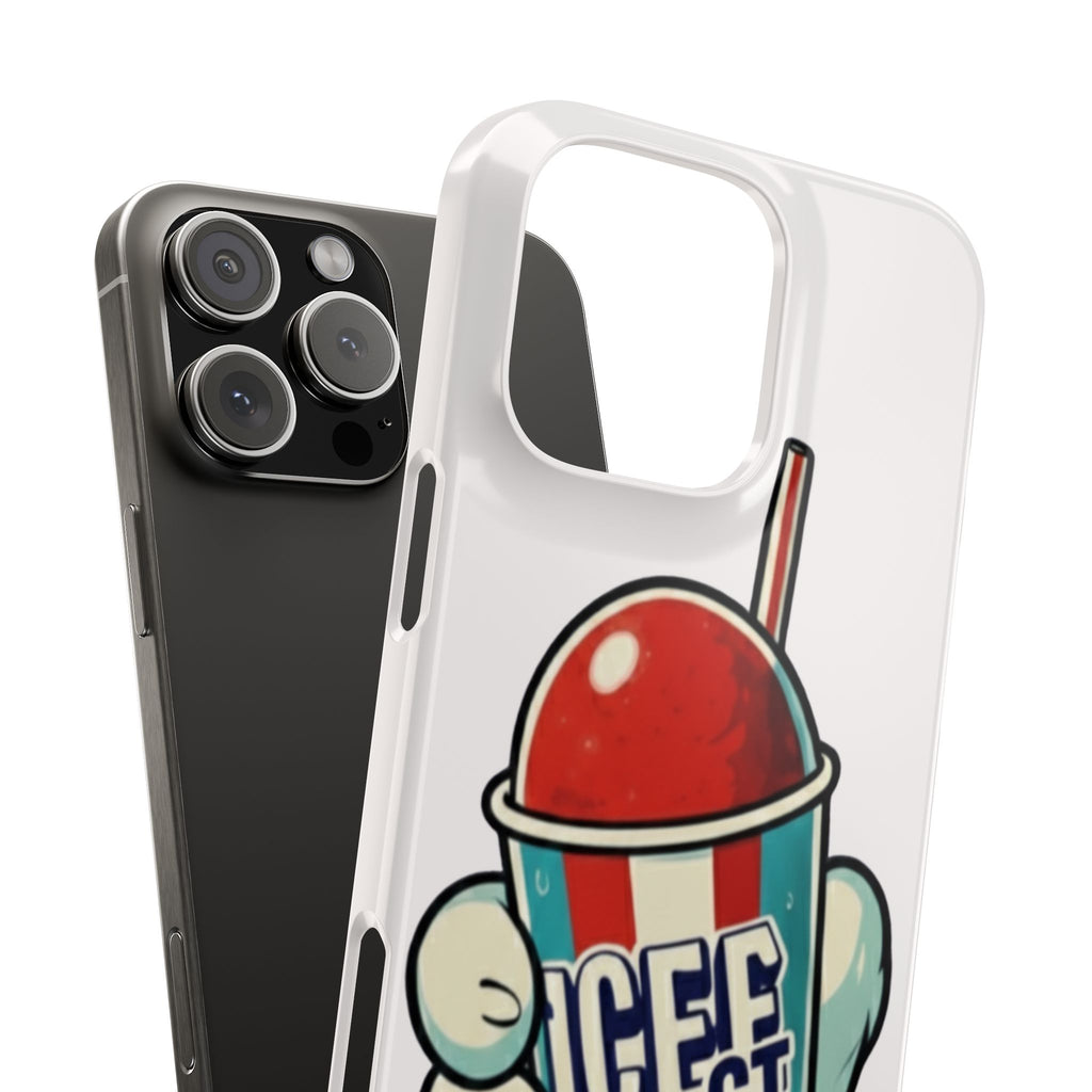 ICEE Slush Cup Slim Phone Case | Red White Blue Slushie