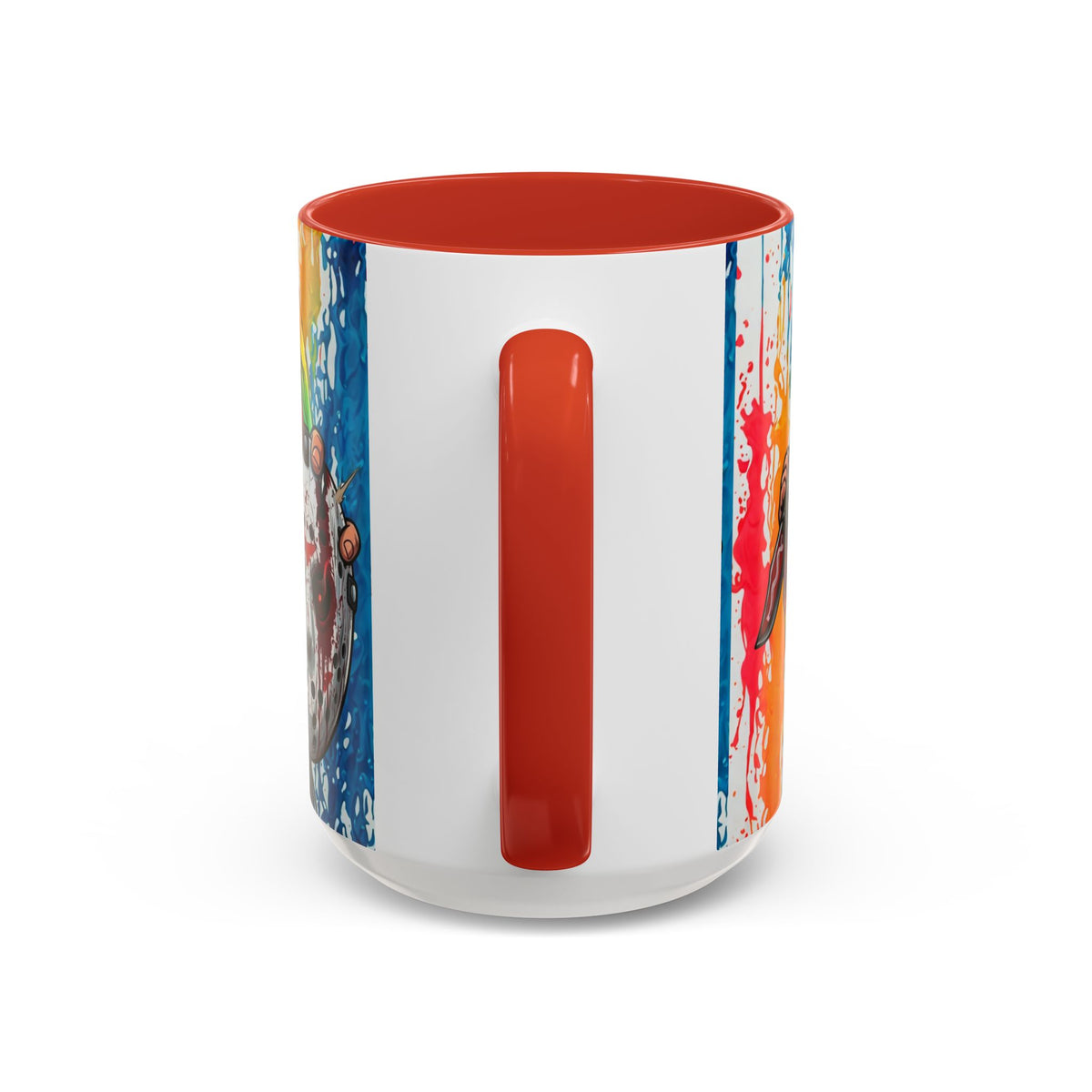 Rainbow Slasher Color Drip Designer GT Soldier Edition | Accent Coffee Mug 11oz 15oz
