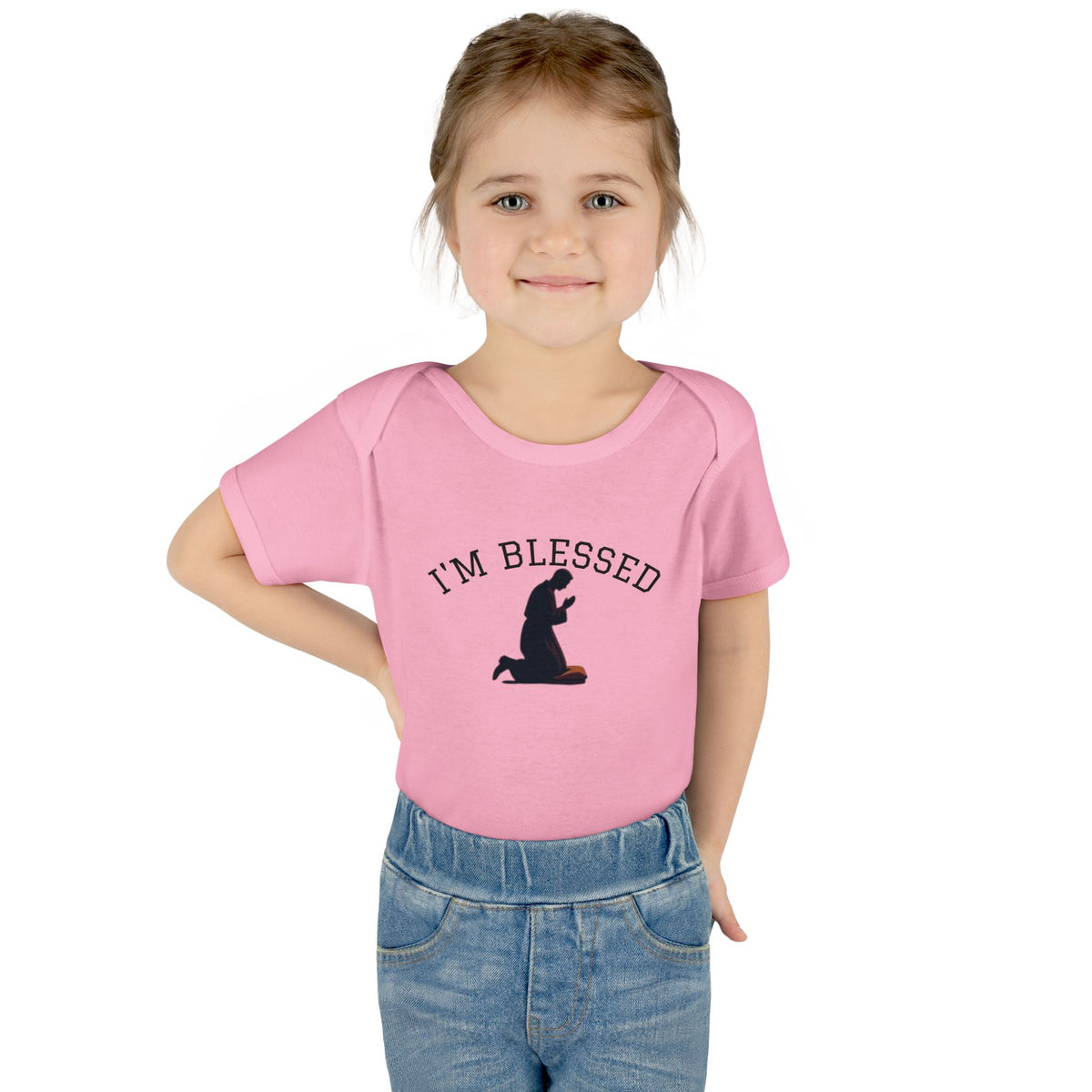 Praying Silhouette Infant Bodysuit | Baby Onesie
