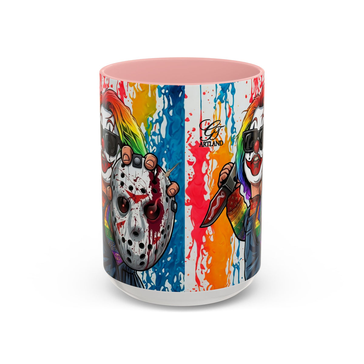 Rainbow Slasher Color Drip Designer GT Soldier Edition | Accent Coffee Mug 11oz 15oz