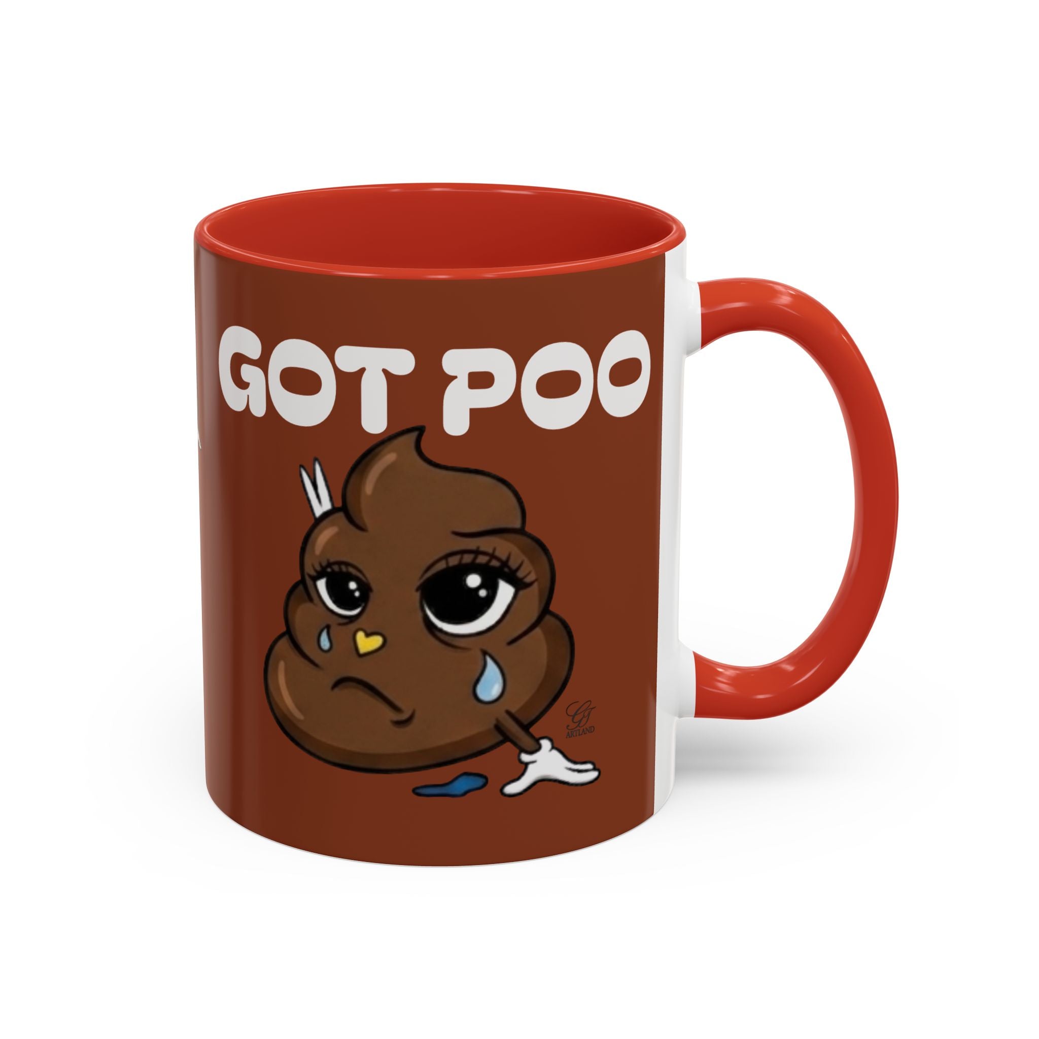 Coffee Mug — 'Got Poo' Funny Poop Coffee Mug, Humor Gift for Friends & Gag Occasions by GT Artland