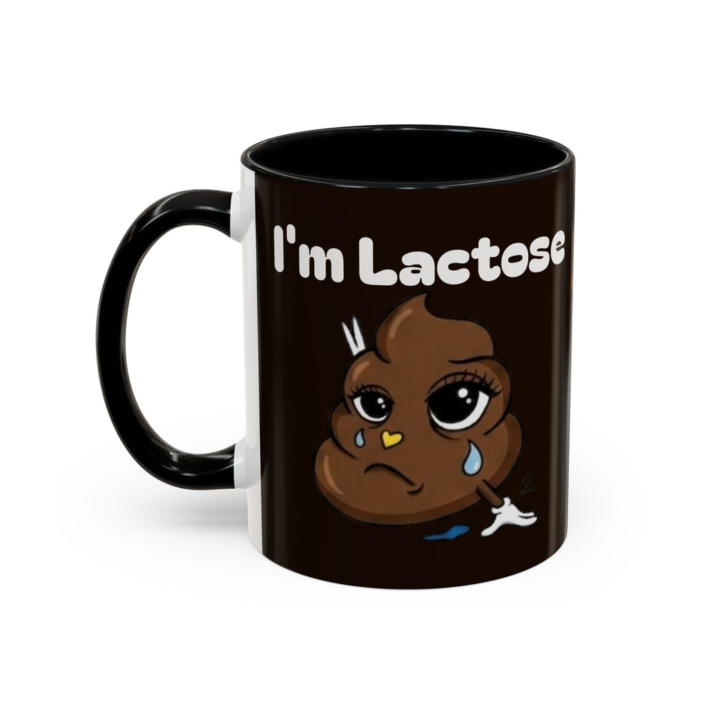 Coffee Mug — “I’m Lactose” Funny Poop Emoji Coffee Mug (11/15 oz) by GT Artland