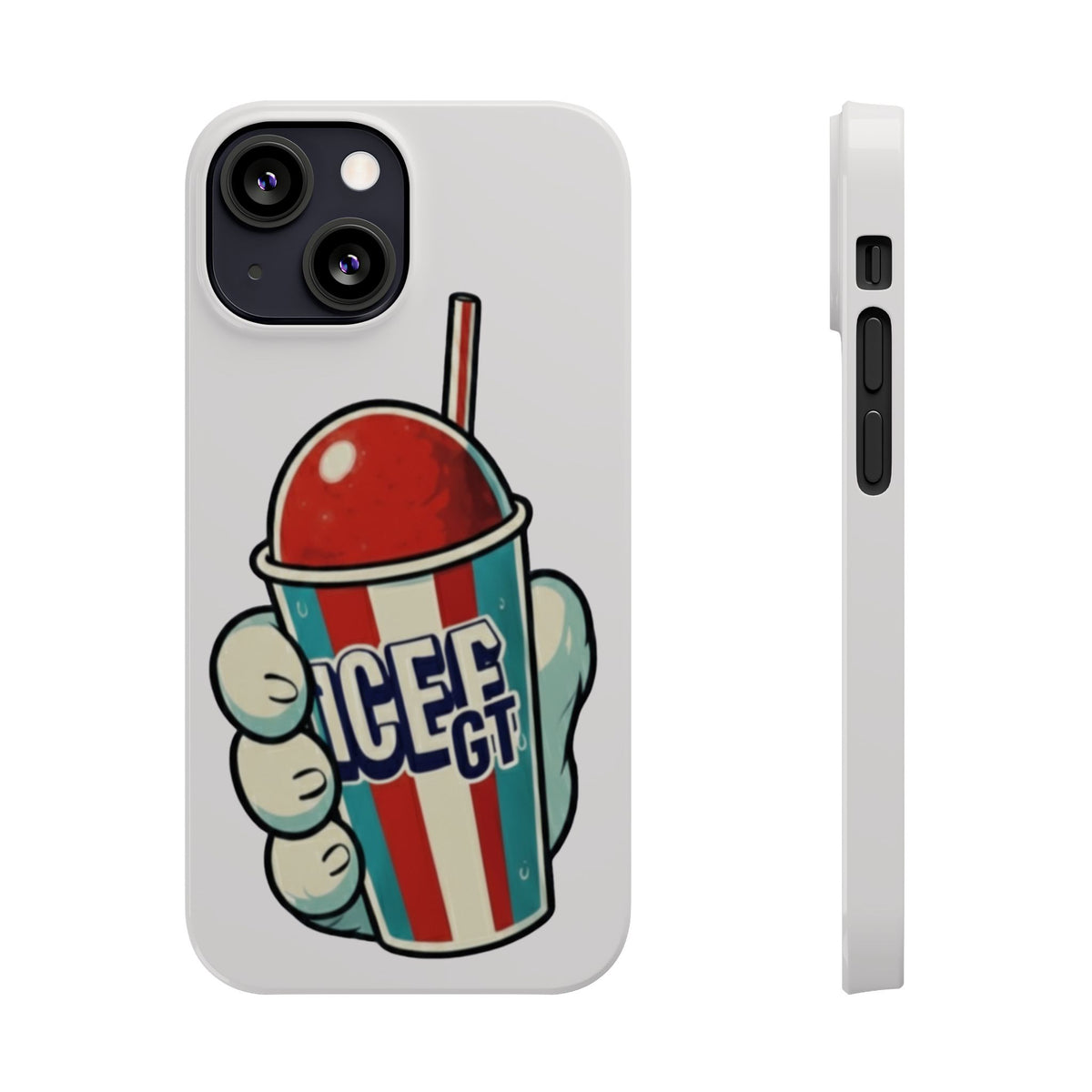 ICEE Slush Cup Slim Phone Case | Red White Blue Slushie