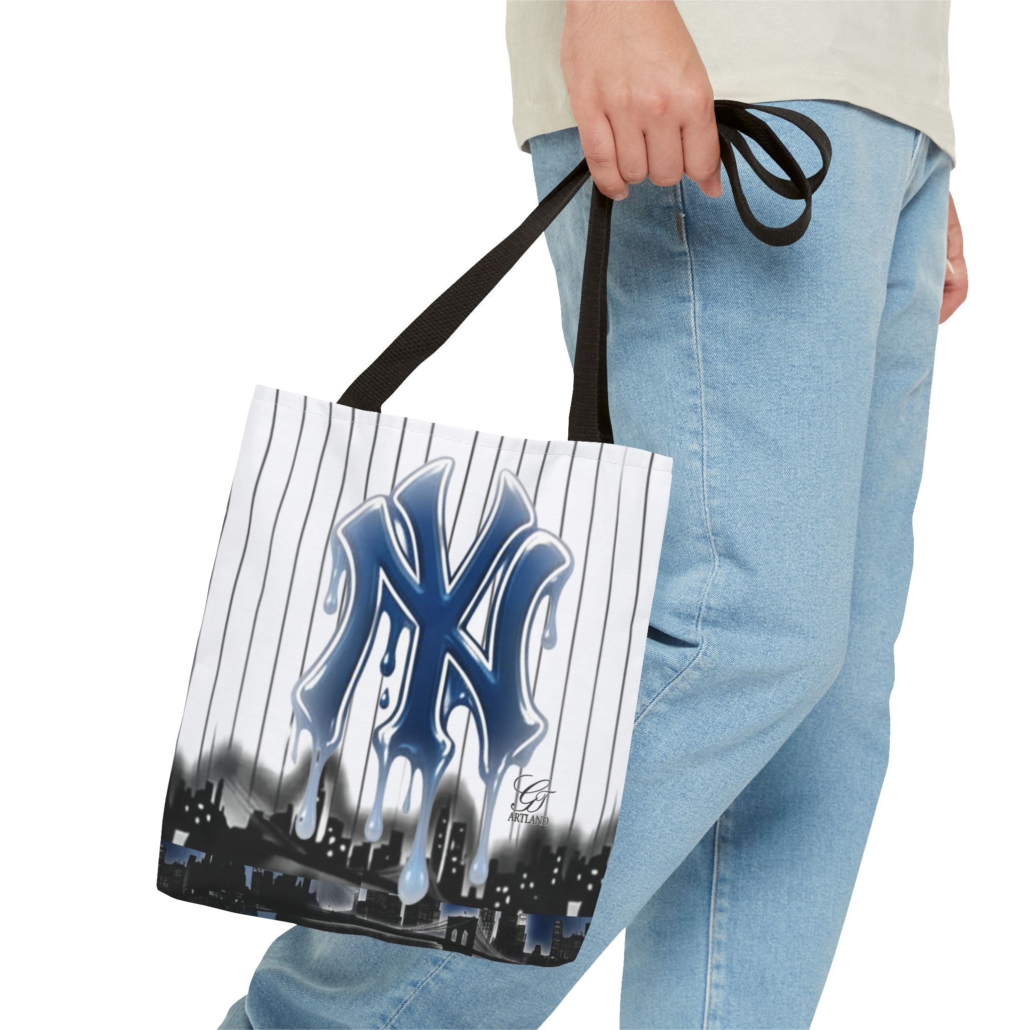 Copy of Two Faced Clown Couple Face Tote Bag – Urban Duo Swag by GT Artland