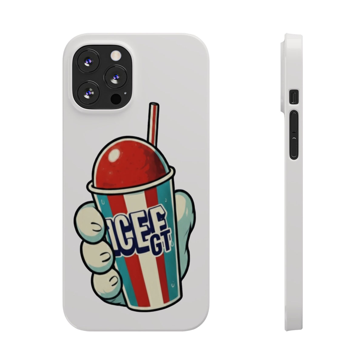 ICEE Slush Cup Slim Phone Case | Red White Blue Slushie