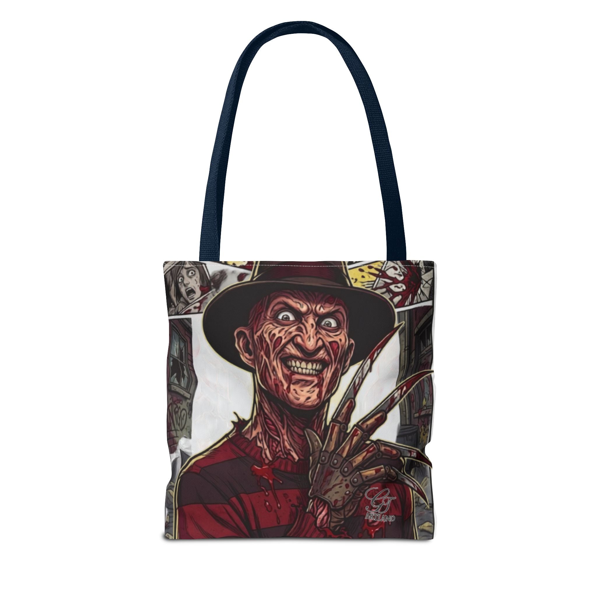 Elm Street Gangsta Horror Tote Bag by GT Artland
