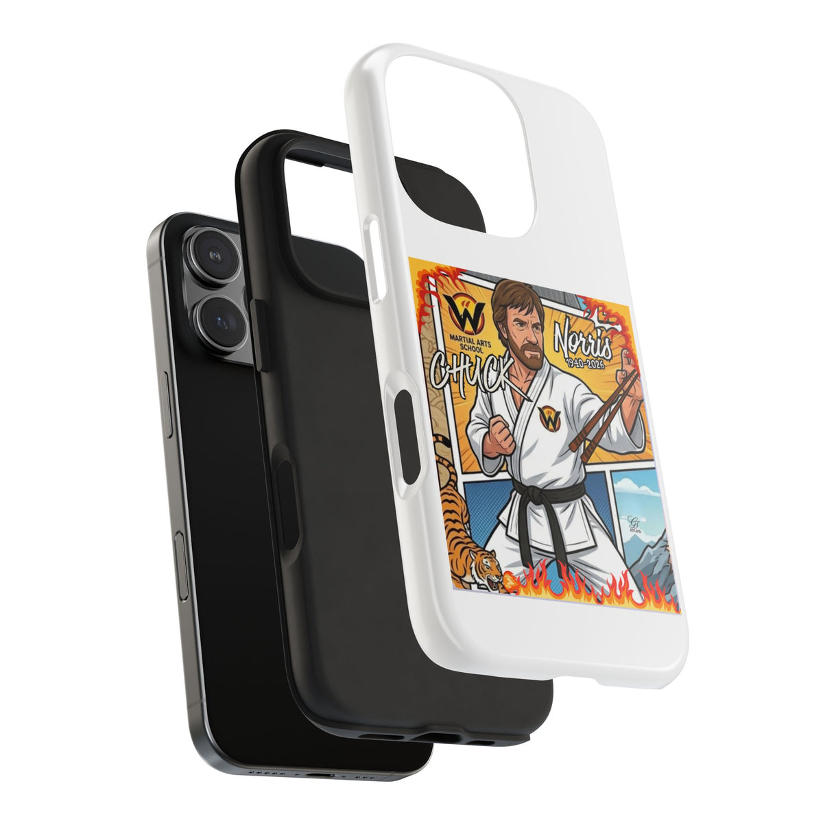 Chuck Norris Karate Tough Phone Case
