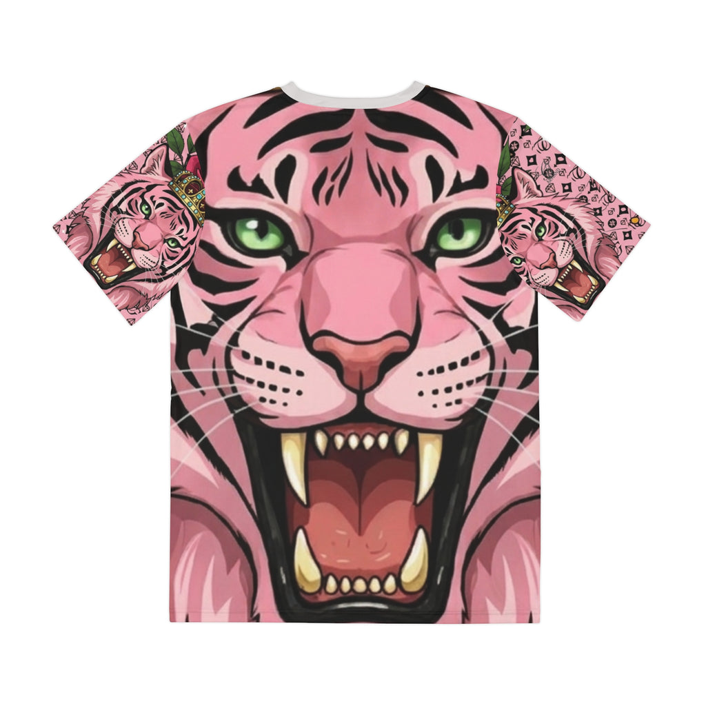 Pink Roaring Tiger King Elite T-Shirt