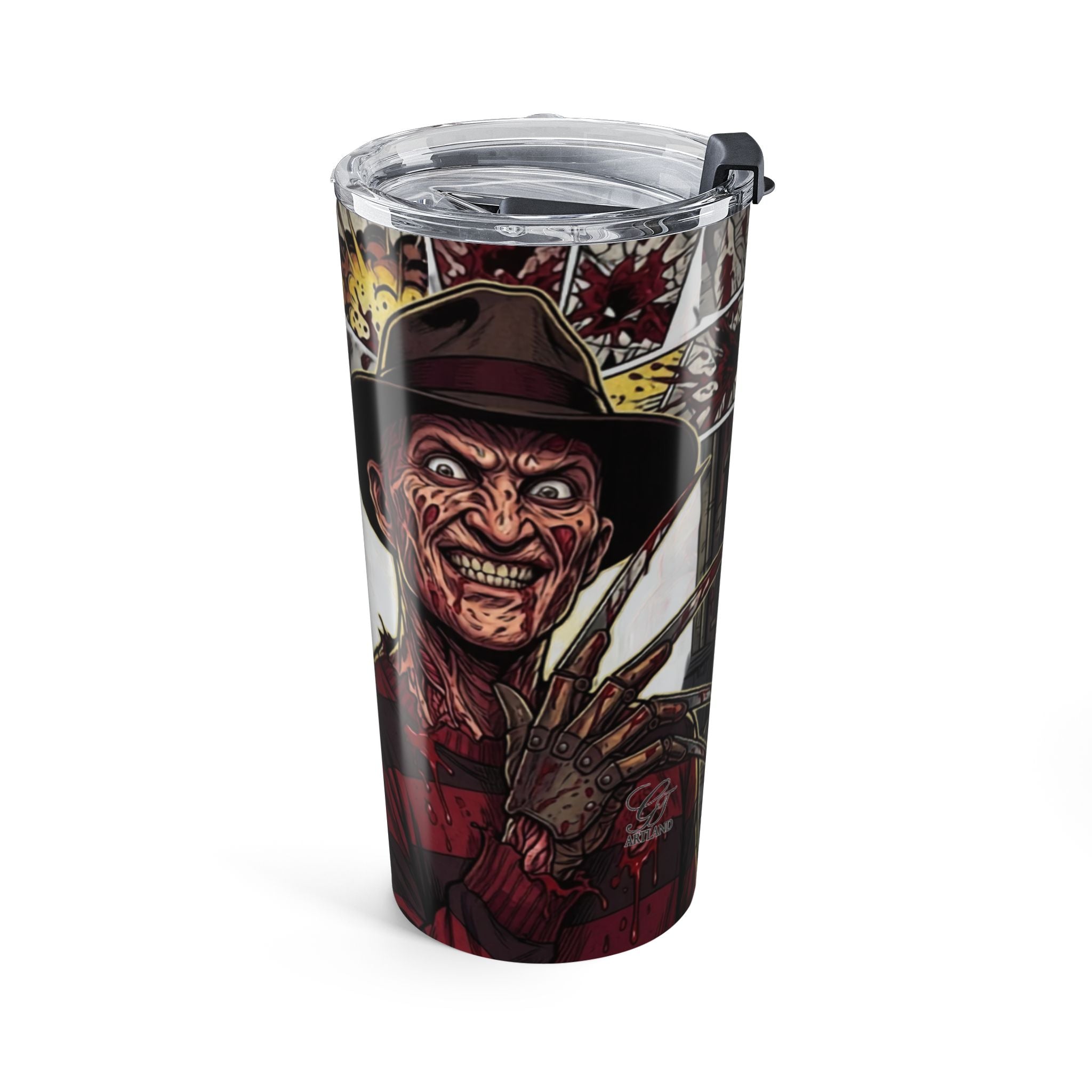 Elm Street Gangsta Horror Drinkware by GT Artland