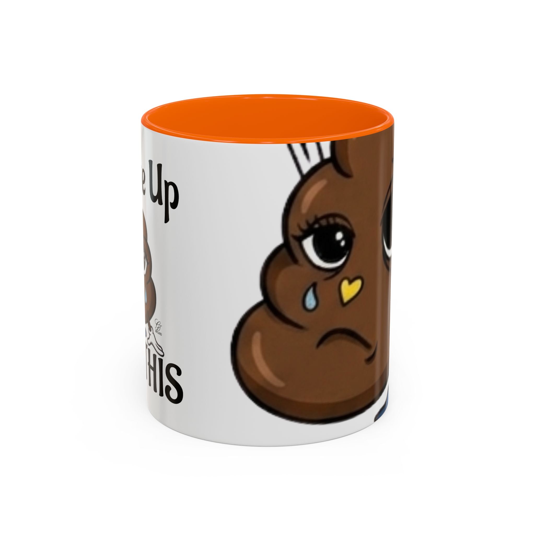 Sad Poop Emoji Coffee Mug – Funny Cute Collectors Novelty Accent Mug (11/15oz) by GT Artland