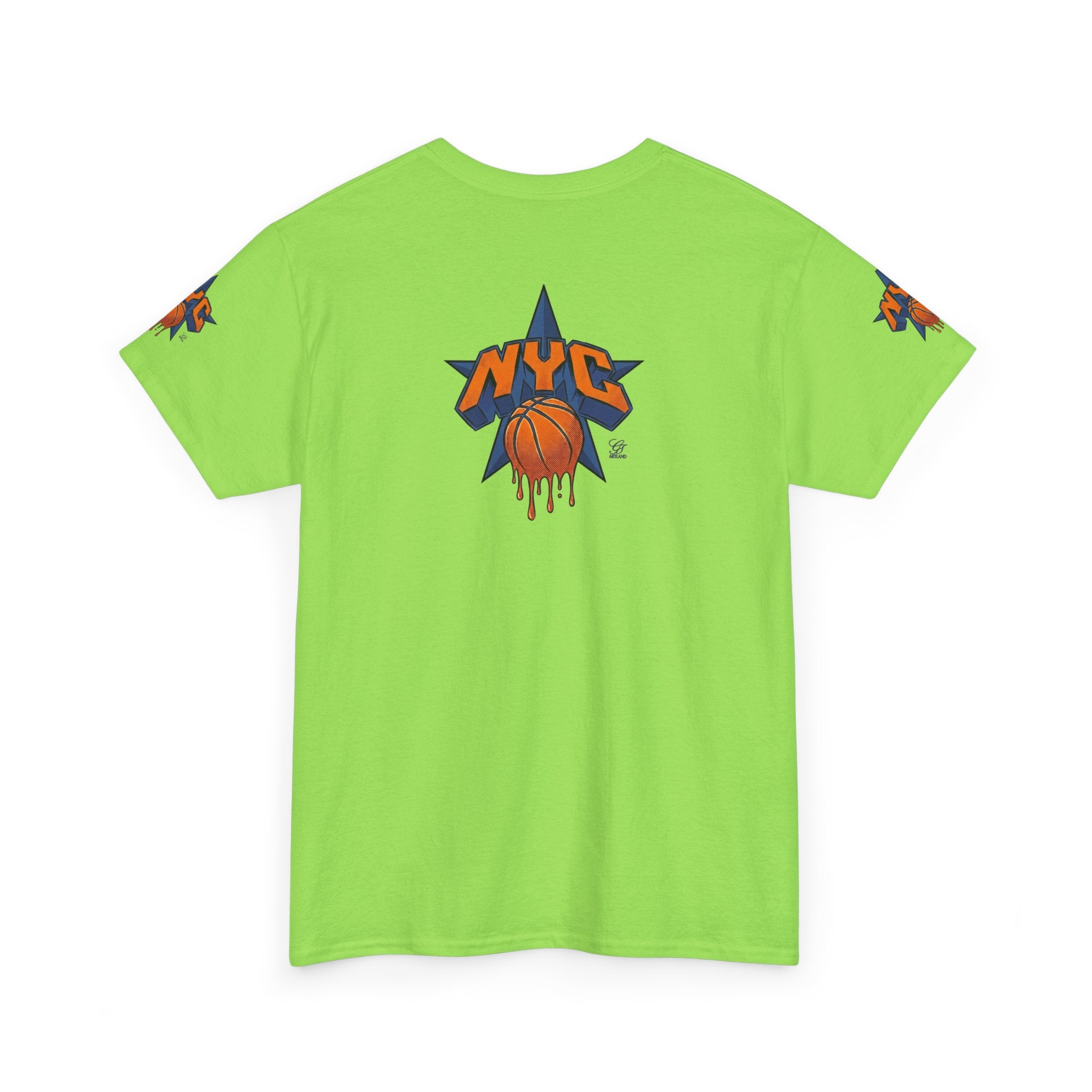 Copy of NYC Dripping Basketball Tee | New York City Hoops Shirt by GT Artland